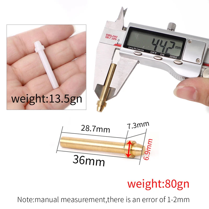 Decut Archery Cushion Plunger Metal Copper Pin Plactic Accessory