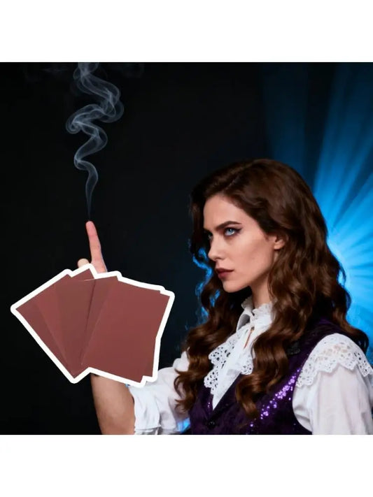Finger Fog Magic Trick Props – 20 Sheets Street Stage Gimmick Magic Trick Props Peaceful Pleasures Health and Wellness CN