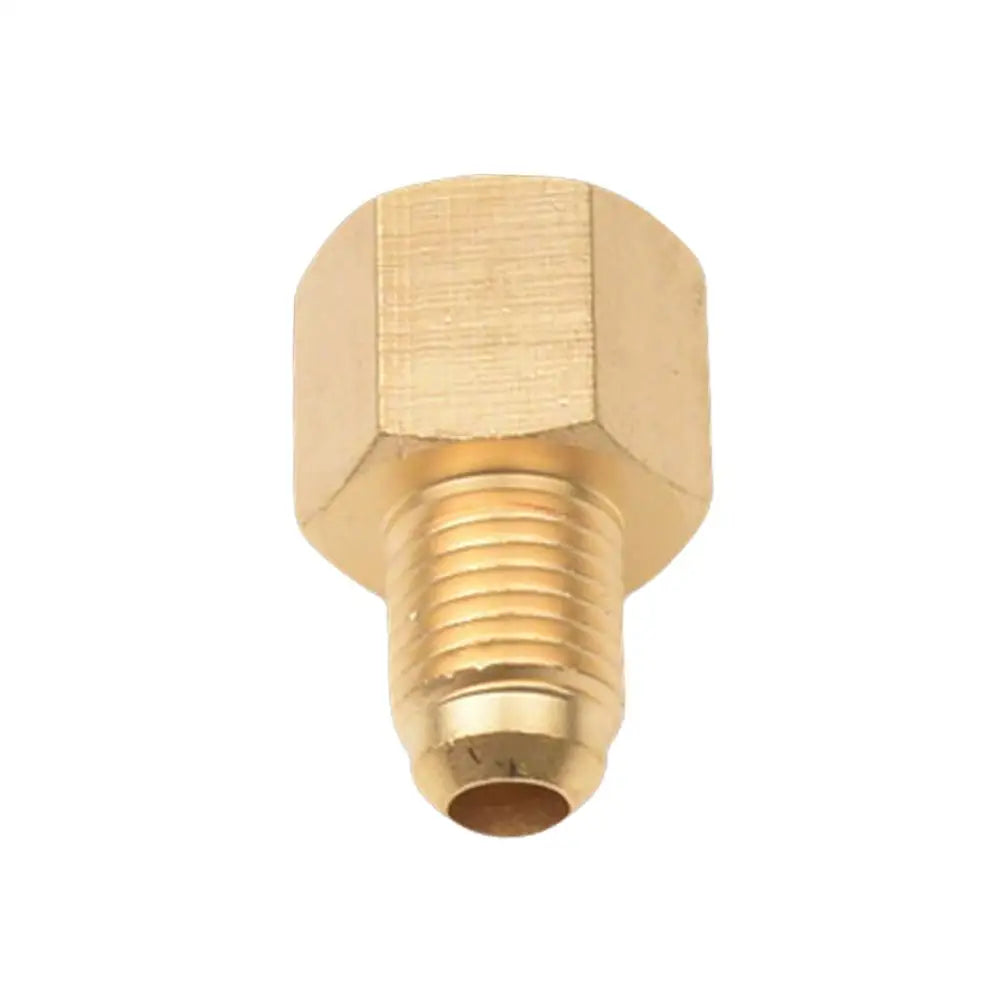 1Pcs R22 R410 R134a Adapter Air Conditioning Refrigeration Conversion Fitting 5/16 SAE Female 1/4 SAE Male Quick Coupling Peaceful Pleasures Health and Wellness R134a