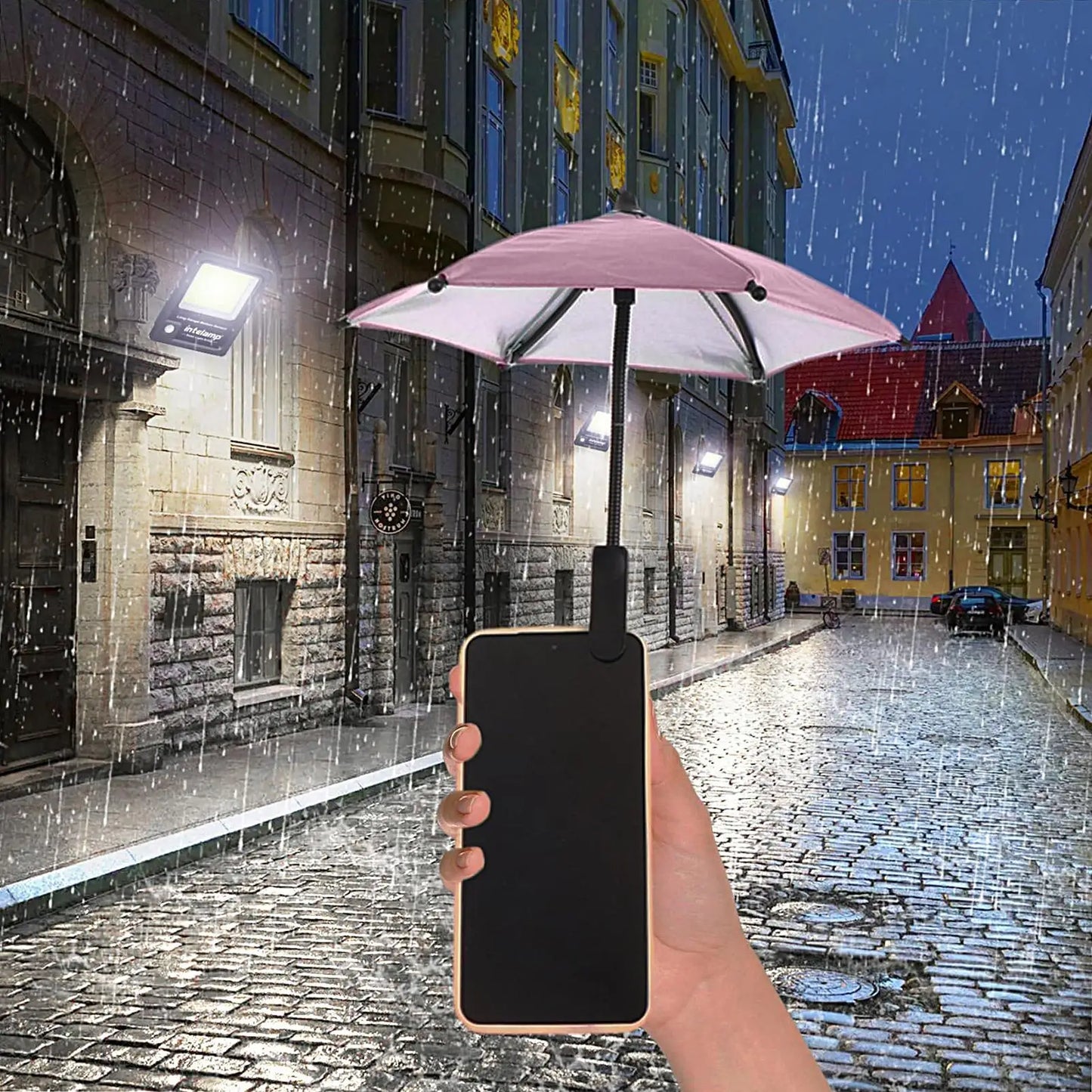 Cell Phone Umbrella Holder with Clip for Sun Shade Cell Phone Umbrella Sun Protection Phone Clip Blocking Cellphone Accessories Peaceful Pleasures Health and Wellness