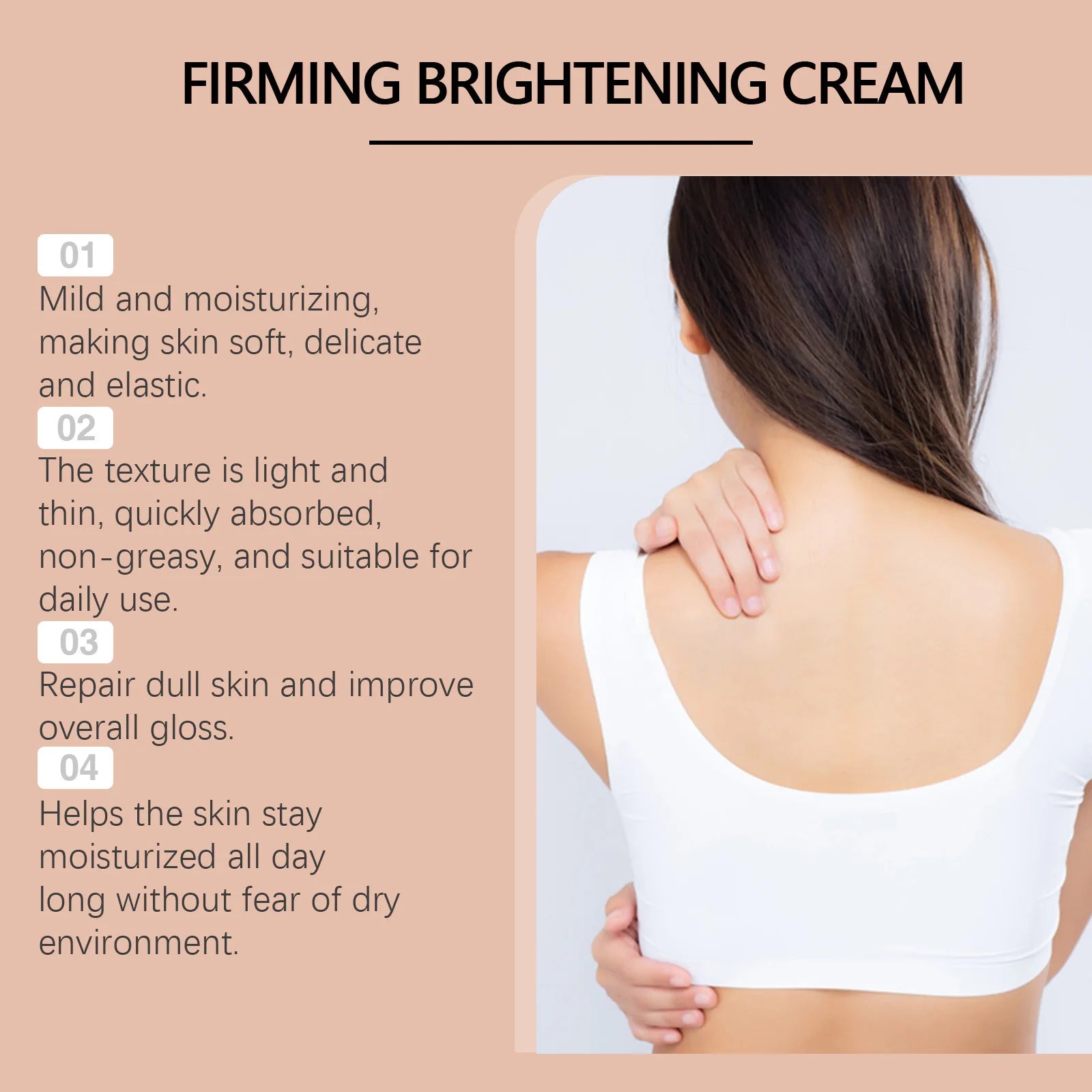 Body Lotion Moisturizing Anti Drying Lightening Melanin Elbows Knees Nourishing Exfoliating Improve Dull Vitamin C Body Cream Peaceful Pleasures Health and Wellness