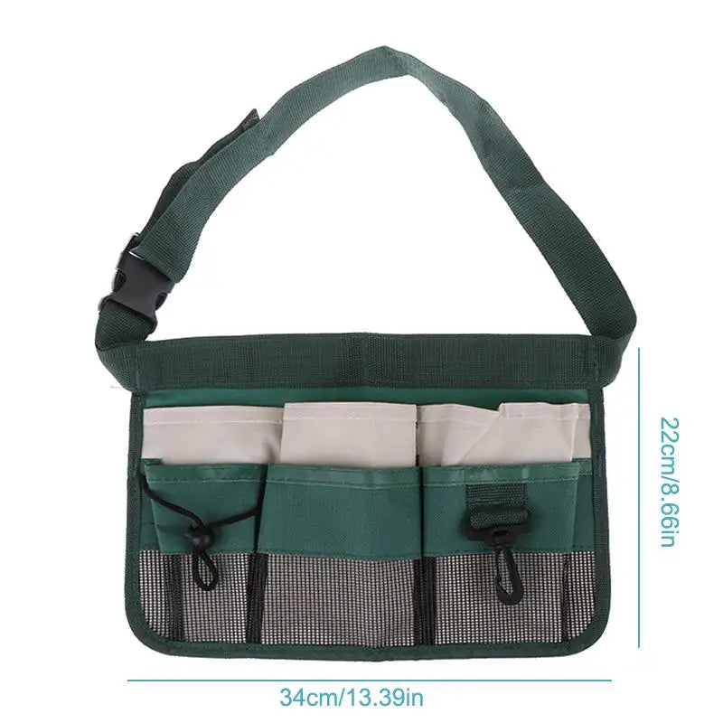 Oxford Tool Waist Bag – Multi-Pocket Belt Pouch for Work