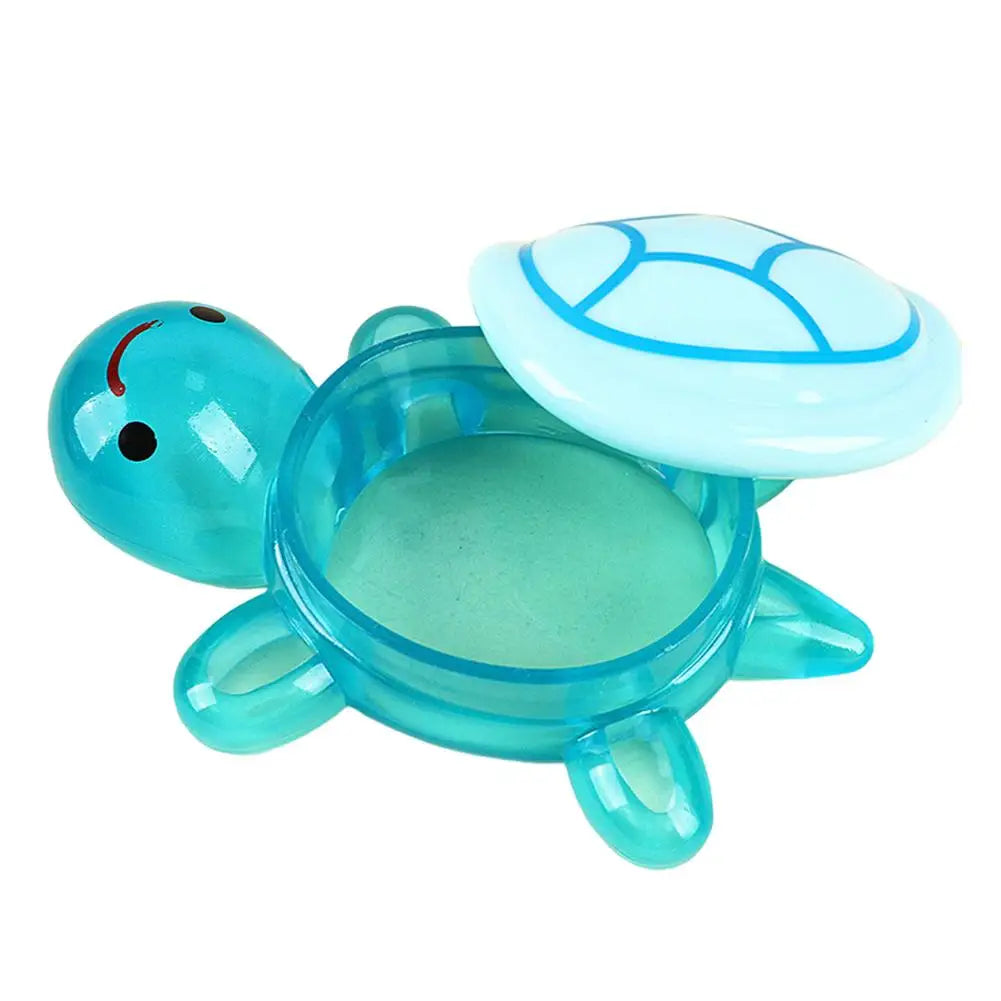 Glow-in-the-Dark Mini Turtle Figurines | 100pc Micro Decor Set