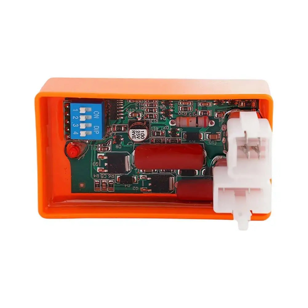 Motorcycle Lgnition 6 Pin 5 Pin AC CDI Box 4 Pin DC CDi with DIP Switch Speed limit4000-12000 for BIZ100 SUPER100 XY50-Q WEB100 Peaceful Pleasures Health and Wellness