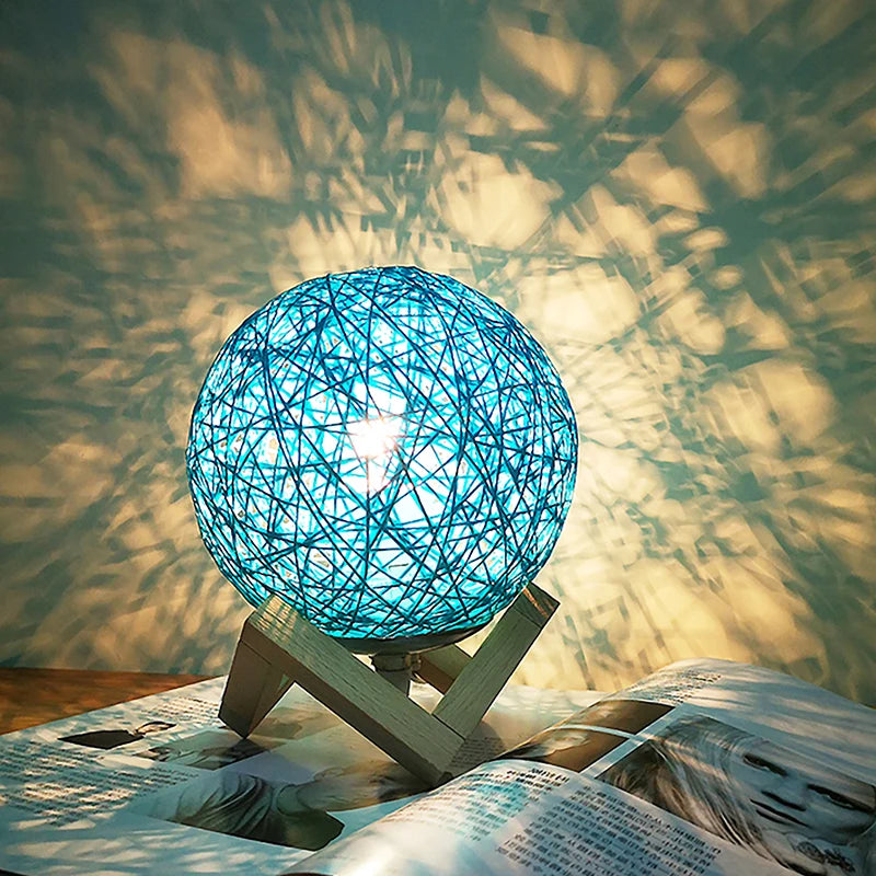20cm Restaurant Bar Chandelier Rattan Ball Lampshade Handmade DIY Hand-woven Rattan Vine Ball Pendant Lampshade Light Lamp Shade Peaceful Pleasures Health and Wellness
