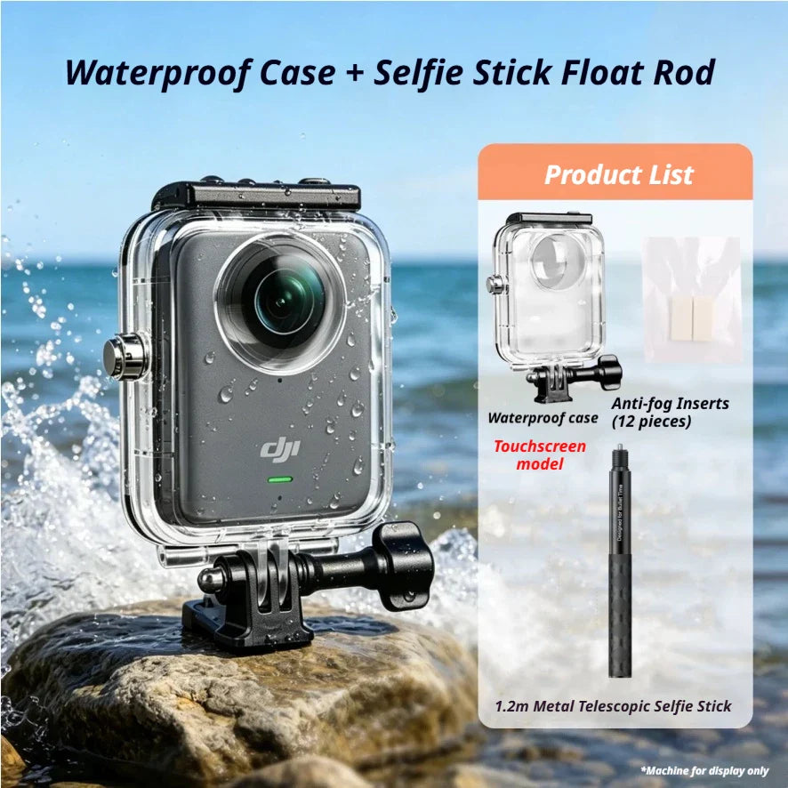 DJI Osmo 360 Waterproof Diving Case – 6M Underwater Protection