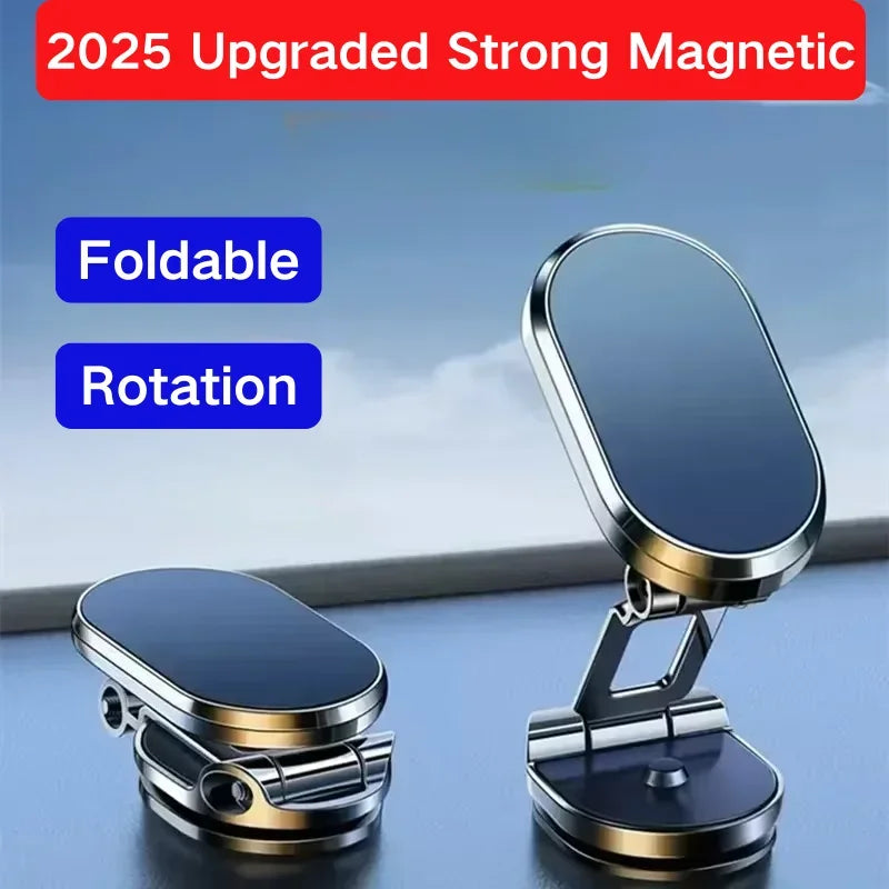 720° Rotation Foldable Magnetic Car Phone Holder Adjustable Universal Dashboard Stand Air Vent Mount GPS For iPhone Samsung Peaceful Pleasures Health and Wellness