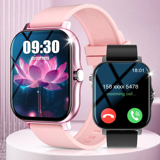 CHAONB Sports Smartwatch | Bluetooth Calling & Fitness Tracker Sports Smartwatch Peaceful Pleasures Health and Wellness