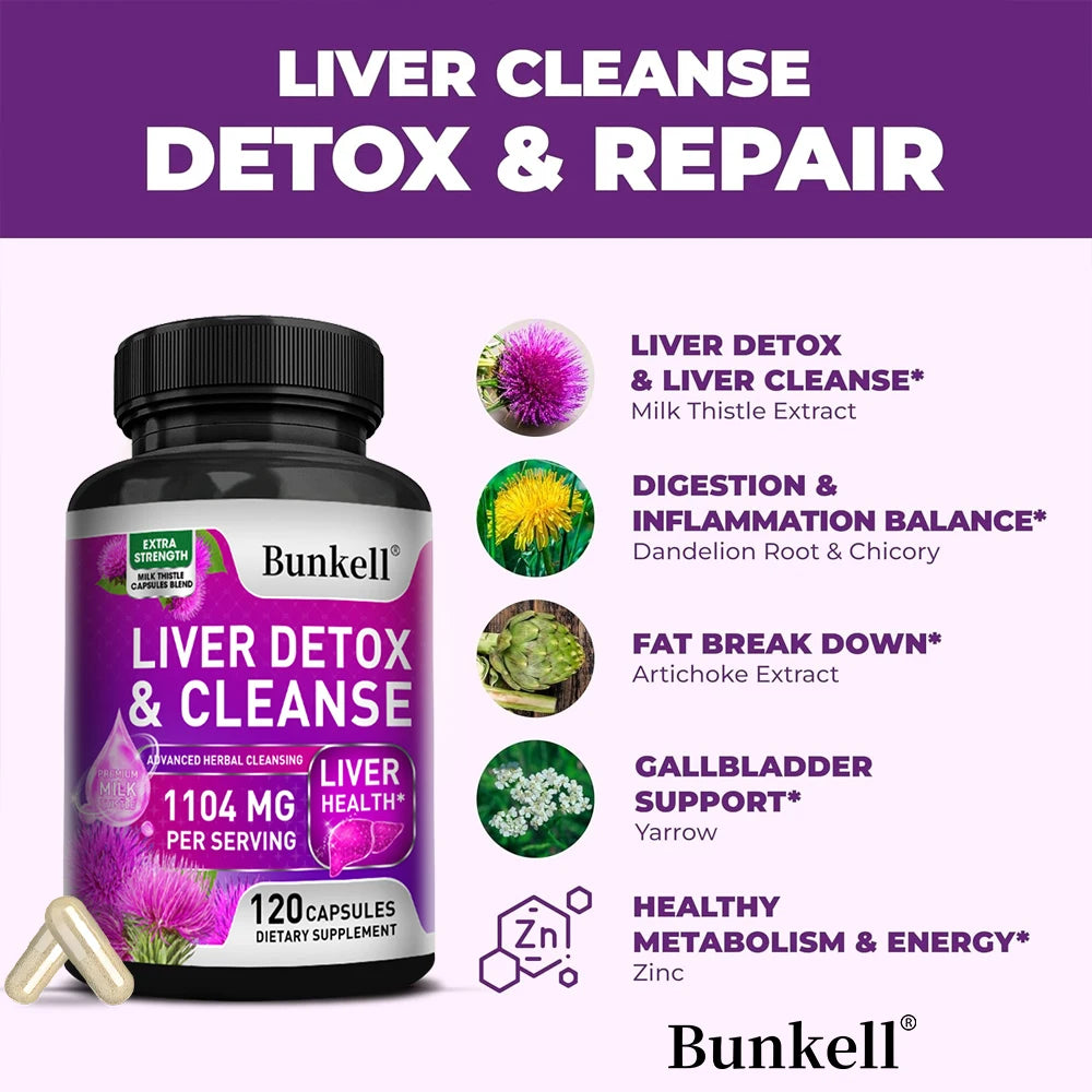 Natural Milk Thistle Supplement - Beet Root, Artichoke, Support Detoxification, Liver Cleanse Repair and Nourishing, Antioxidant Peaceful Pleasures Health and Wellness