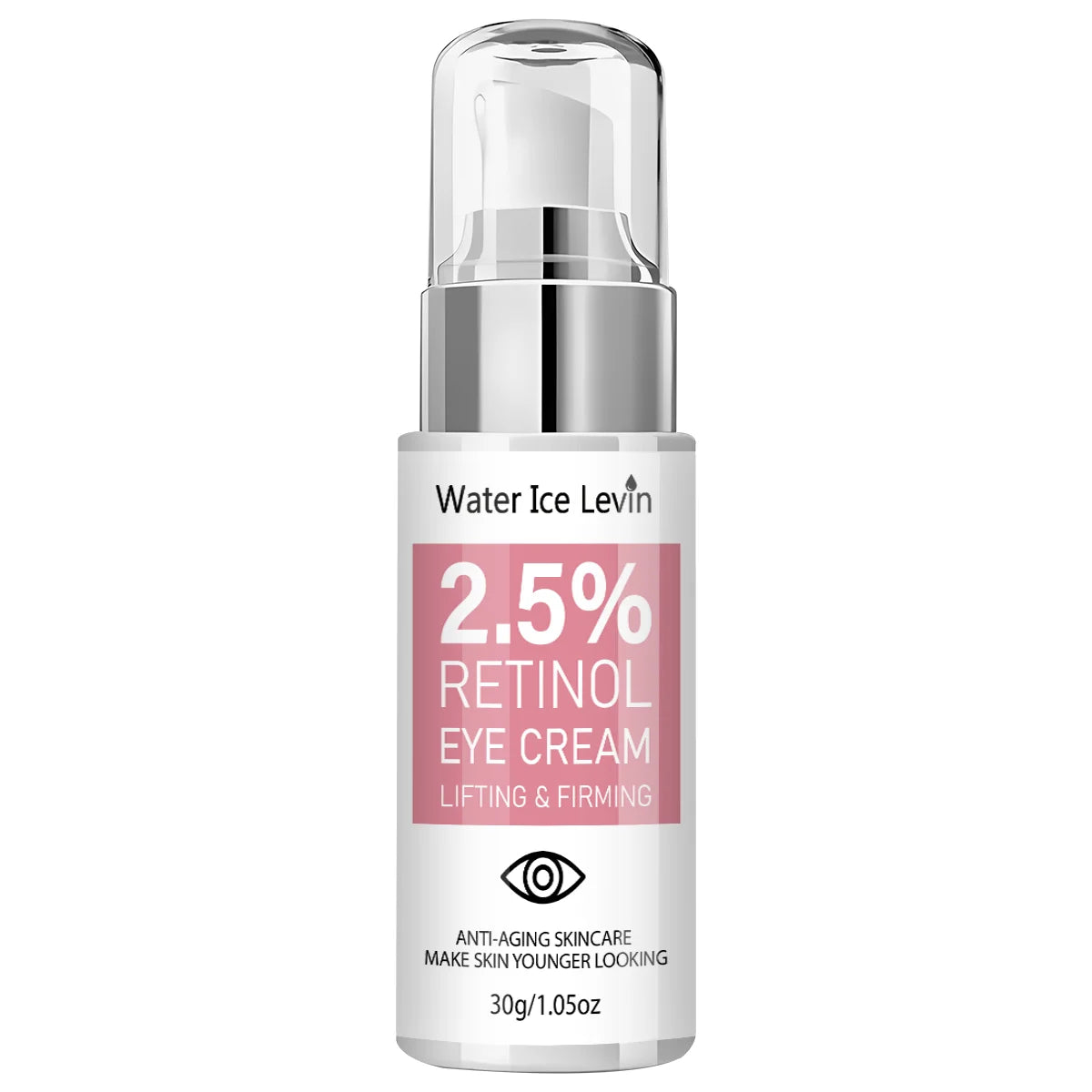 2.5% Retinol Eye Cream – Firming & Hyaluronic Acid | 30g