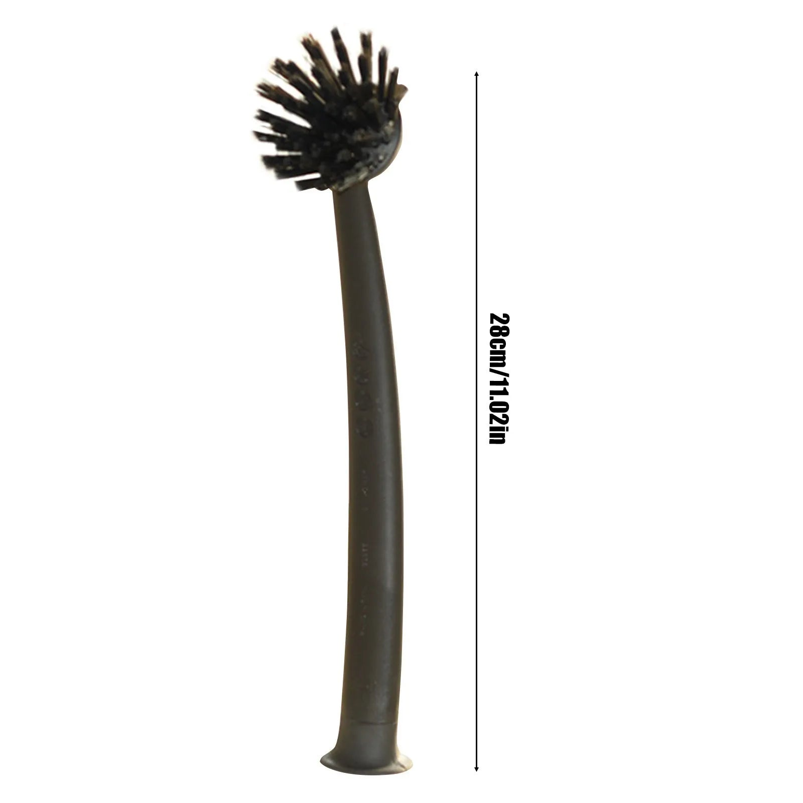 Long Handle Dishwashing Brush with Suction Cup | Kitchen Scrubber Kitchen Cleaning Brush Peaceful Pleasures Health and Wellness