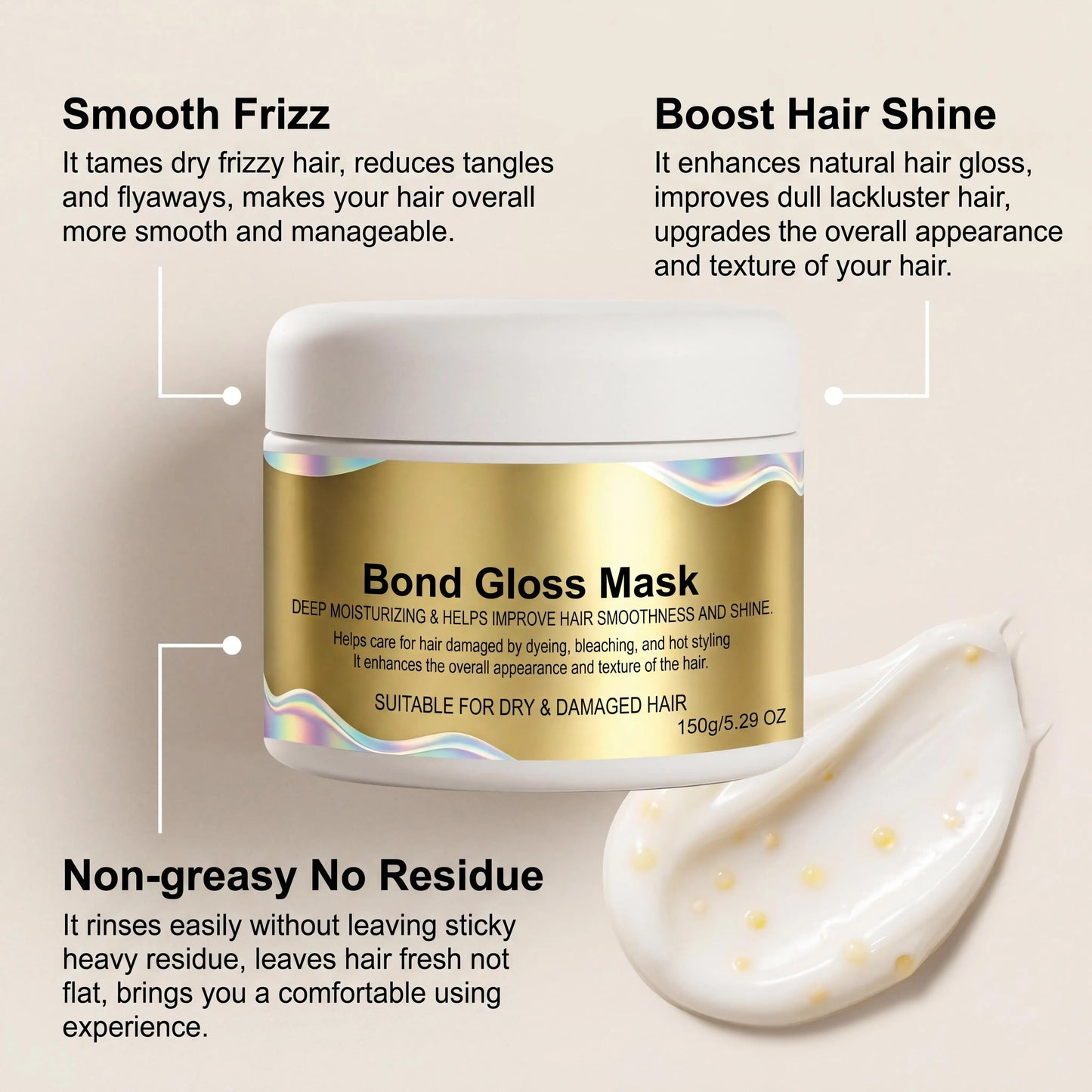 Deep Conditioning Hair Mask for Damaged Hair Repair Peaceful Pleasures Health and Wellness