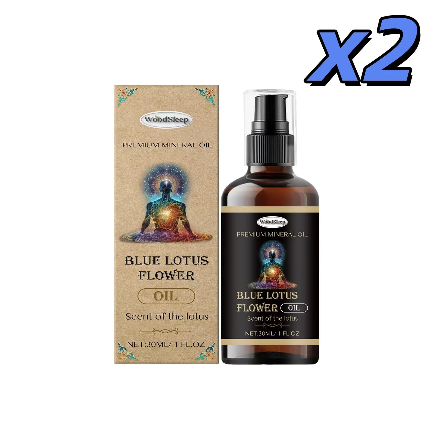 Blue Lotus Essential Oil – Skin, Hair, Nails & Diffuser | 30ml