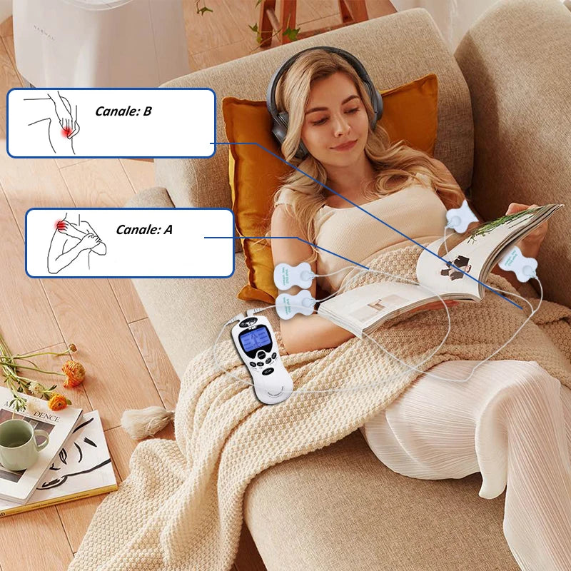 The Massager Features 8 Modes and 15 Intensity Levels, Suitable for Relaxing Muscles Throughout the Body, Especially after Exercise; Portable Design, Ideal for Athletes and Fitness Enthusiasts to Carry with Them; a Perfect Gi Peaceful Pleasures Health and Wellness