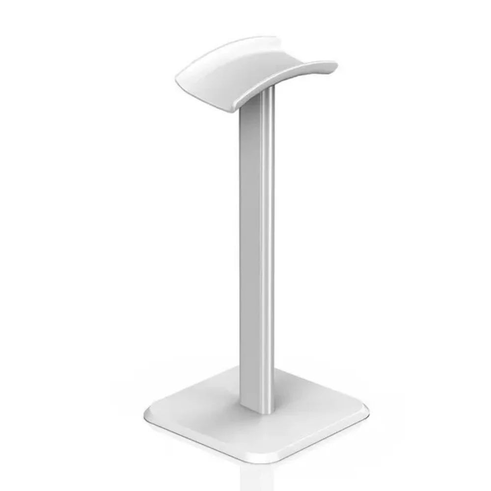 Desktop Headphone Stand – Anti-Slip Aluminum Headset Holder Peaceful Pleasures Health and Wellness White
