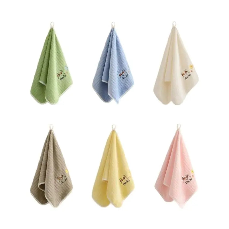 Baby Coral Fleece Washcloth | Soft Quick-Dry Drooling Towel