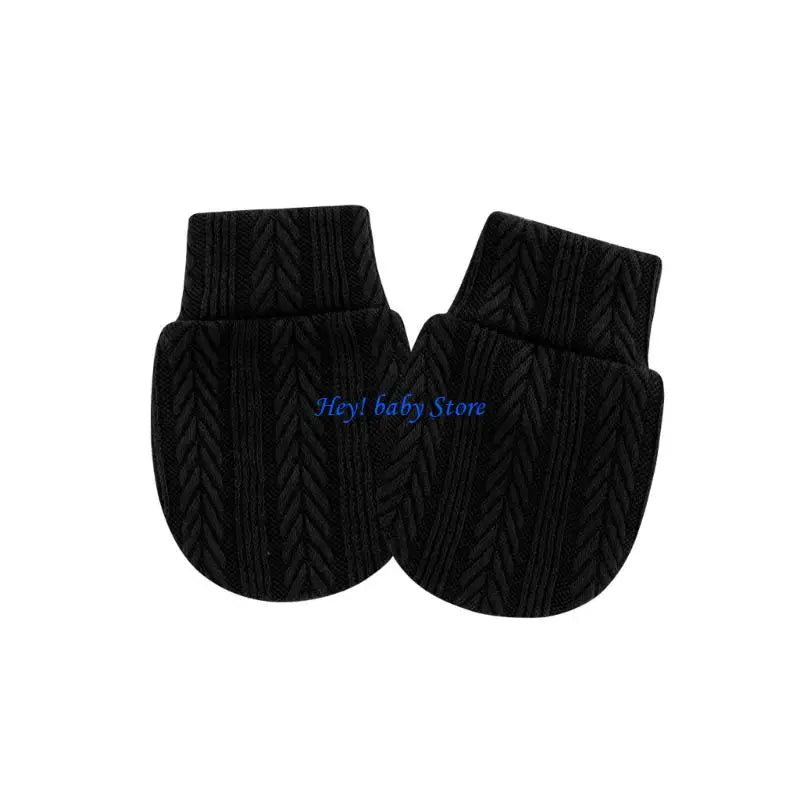 Newborn Scratch Proof Mittens | Soft Cotton Baby Hand Covers