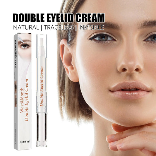 West Month Double Eyelid Cream – Waterproof & Natural Finish Eyelid Setting Cream Oasis Select