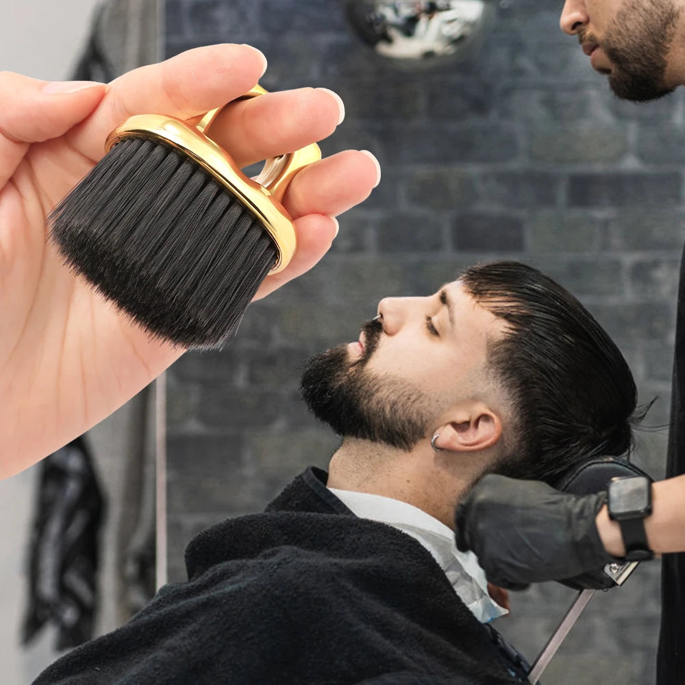 Barbershop Hair Brush Neck Face Duster Hairdressing Hair Soft Cutting Cleaning Brush Professional Hairdressing Styling Tools Peaceful Pleasures Health and Wellness