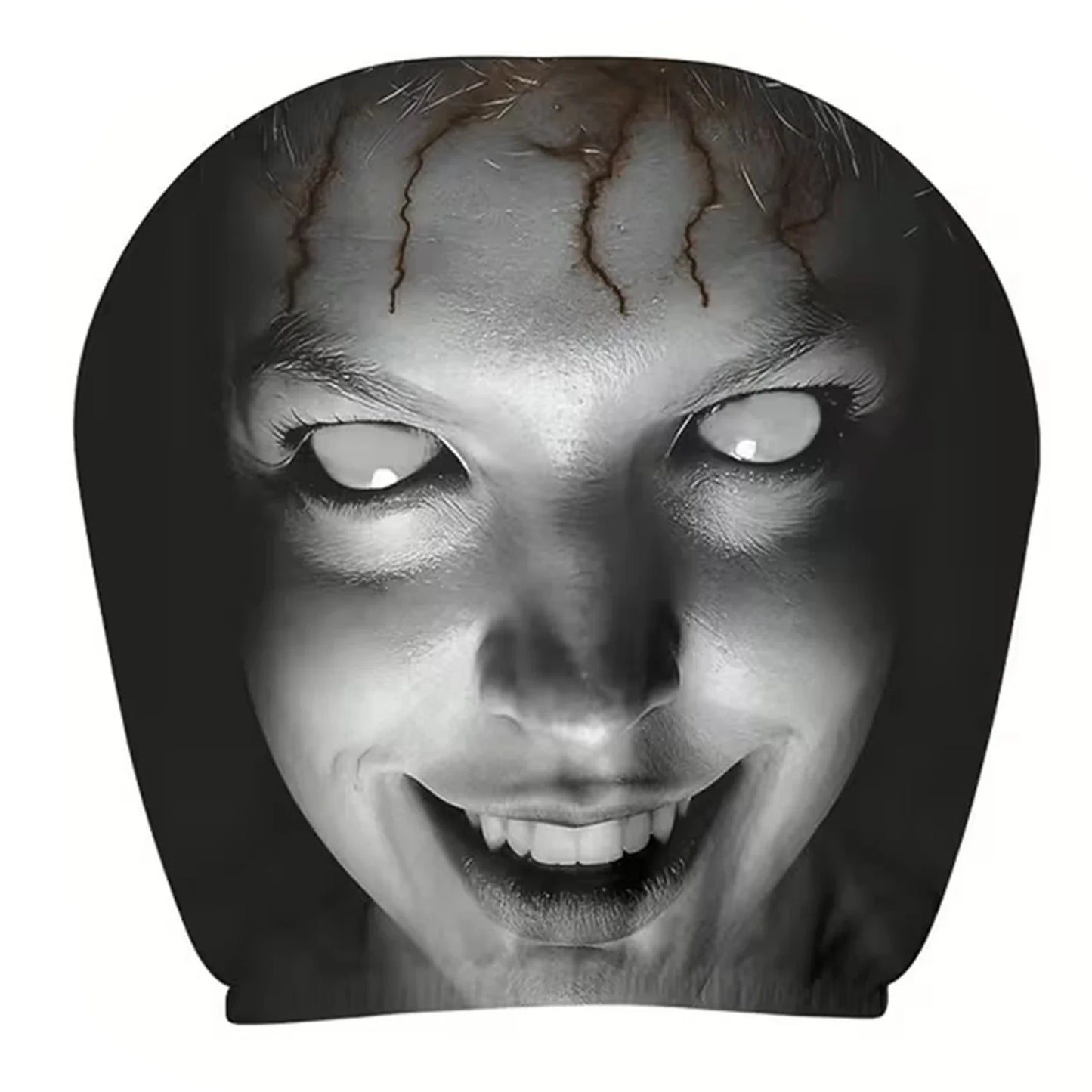 Funny 3D Printed Car Headrest Covers | Universal Elastic Fit