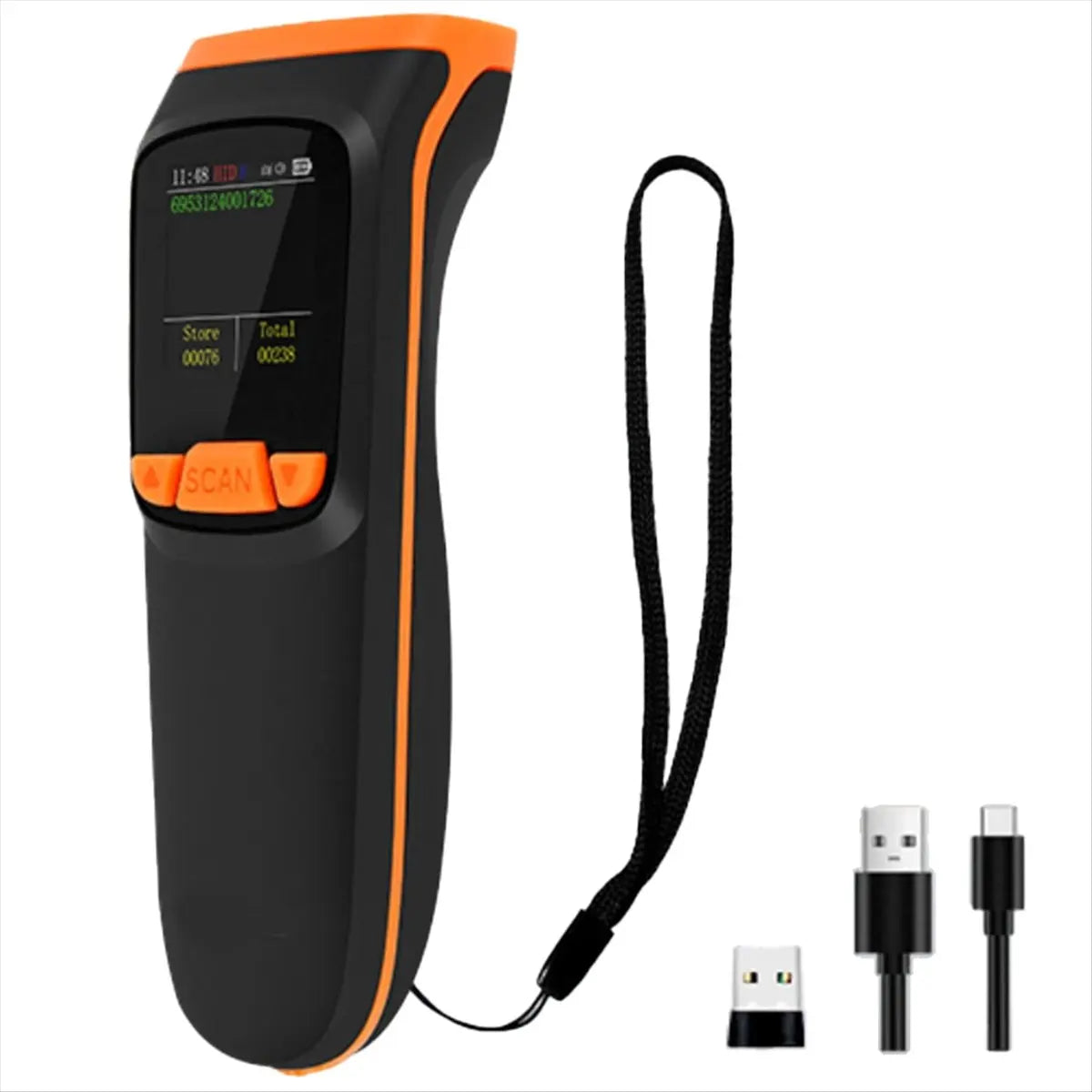 Wireless 2D Bluetooth Barcode Scanner – QR & Inventory Reader Peaceful Pleasures Health and Wellness