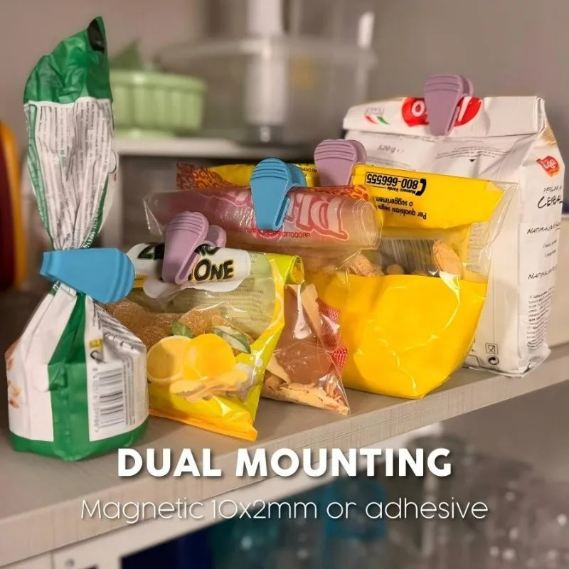 Magnetic Petal Bag Clips | Food Sealing & Fridge Hooks Magnetic Bag Clips Peaceful Pleasures Health and Wellness