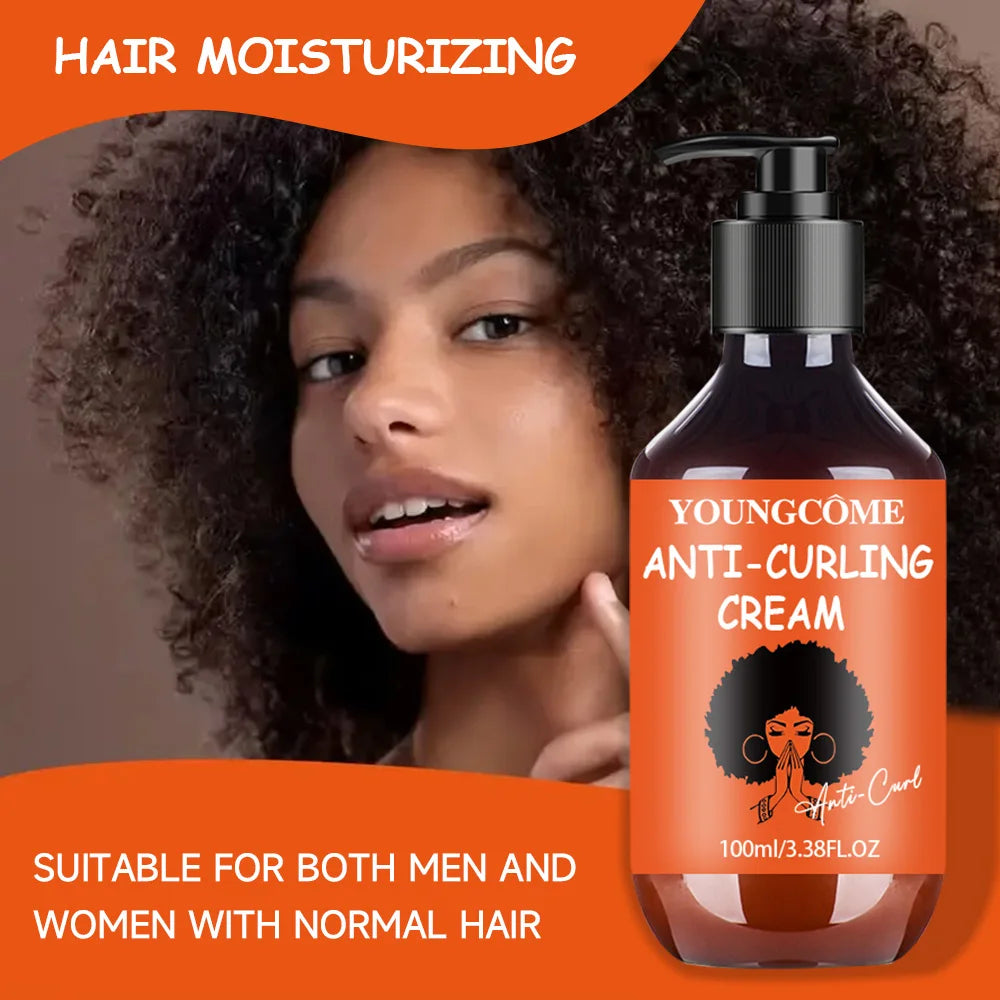 Moisturizes and Defines Curls, Perfectfor Dry and Frizzy Hair,Suitable for men and women-100ml Curly Hair Styling Lotion Peaceful Pleasures Health and Wellness