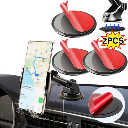 Car Adhesive Disc Pad Base for GPS, Phone & Dash Cam Mounts Car Mount Adhesive Pad Oasis Select