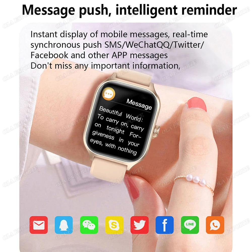 Ola Esporte 2.01" Smartwatch | Bluetooth Call & Fitness Tracker