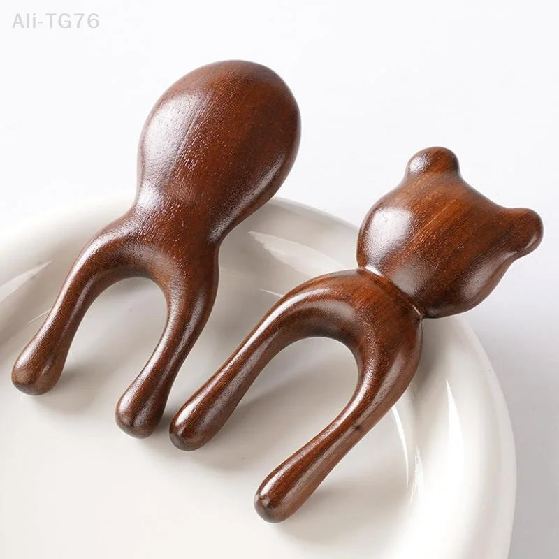 Sandalwood Snail Face Massager – Facial Meridian Tool