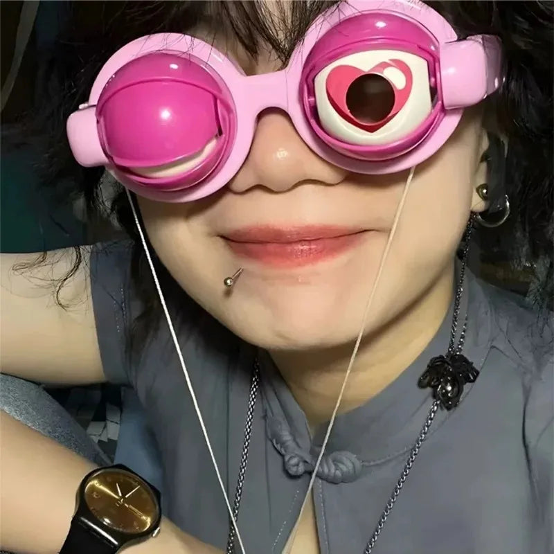 Halloween Crazy Eye Glasses – Funny Novelty Gag Prop for Kids