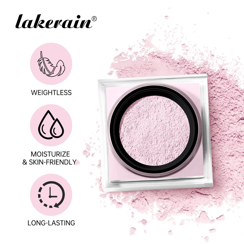 Lakerain Loose Setting Powder – Matte Oil Control, All Skin Types