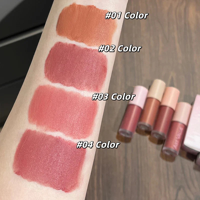 Art Value 4-Color Dual-Use Lip & Cheek Cream Blush Tint