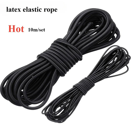 DIY Rubber Bands Elastic Band Sewing Accessories Clothing Straps Elastics Rope Black Crafts High Quality 3/4/5/6/8MM Apparel Peaceful Pleasures Health and Wellness