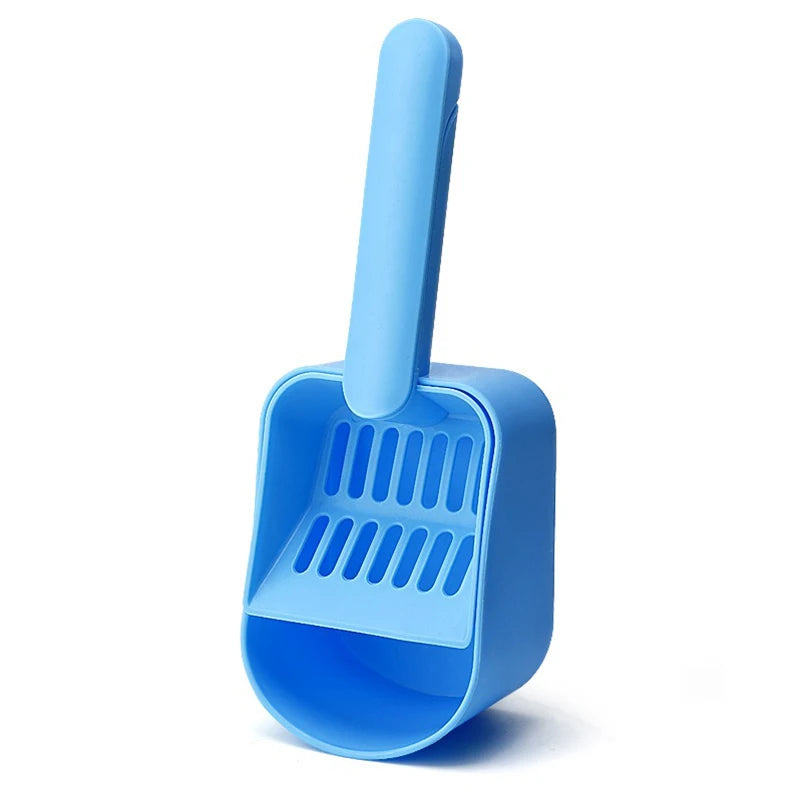 Hot family multi-functional light cat litter pet cleaning tools ABS material cat cleaning supplies Peaceful Pleasures Health and Wellness blue