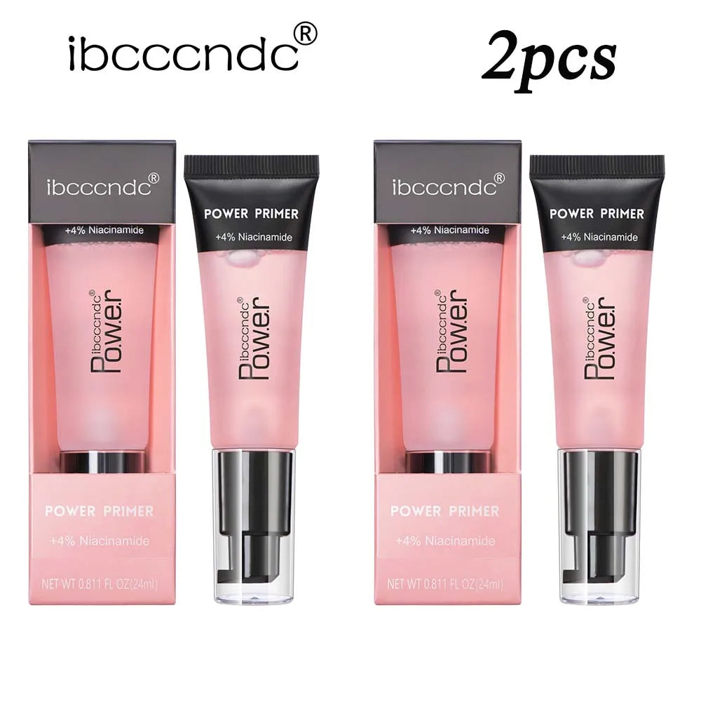 Power Grip Highly Moisturizing Makeup Base Isolation Primer Refreshing Easy To Absorb Invisible Pore Colorless Natural Makeup Peaceful Pleasures Health and Wellness Pink x 2