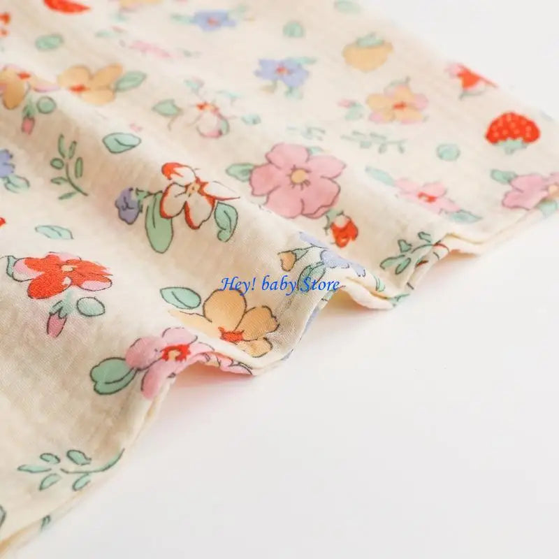 Cotton Muslin Swaddle Blanket – Soft, Lightweight Baby Wrap