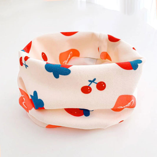 Kids Cartoon Neck Warmer Scarf | Windproof Warm Velvet Toddler Kids Neck Warmer Peaceful Pleasures Health and Wellness D Size fits all POLYESTER
