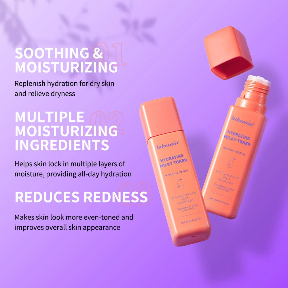 Hydrating Milky Toner Ultra Hydrating Toner for Face Soothes Skin Moisture Reduces Redness Barrier Repair Skincare Peaceful Pleasures Health and Wellness