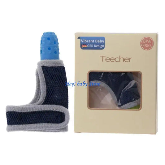 Silicone Finger Teether Glove for Babies | Gum Massager 1–3Y