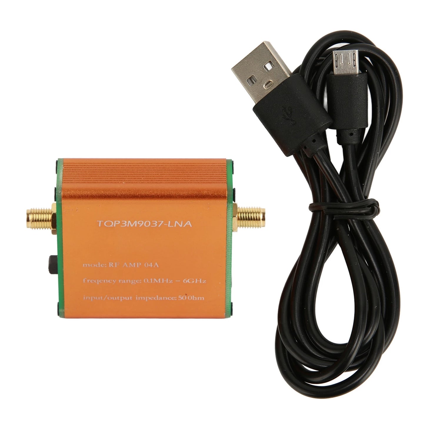 0.1MHz–6GHz 20dB LNA RF Low Noise Amplifier Preamplifier Module