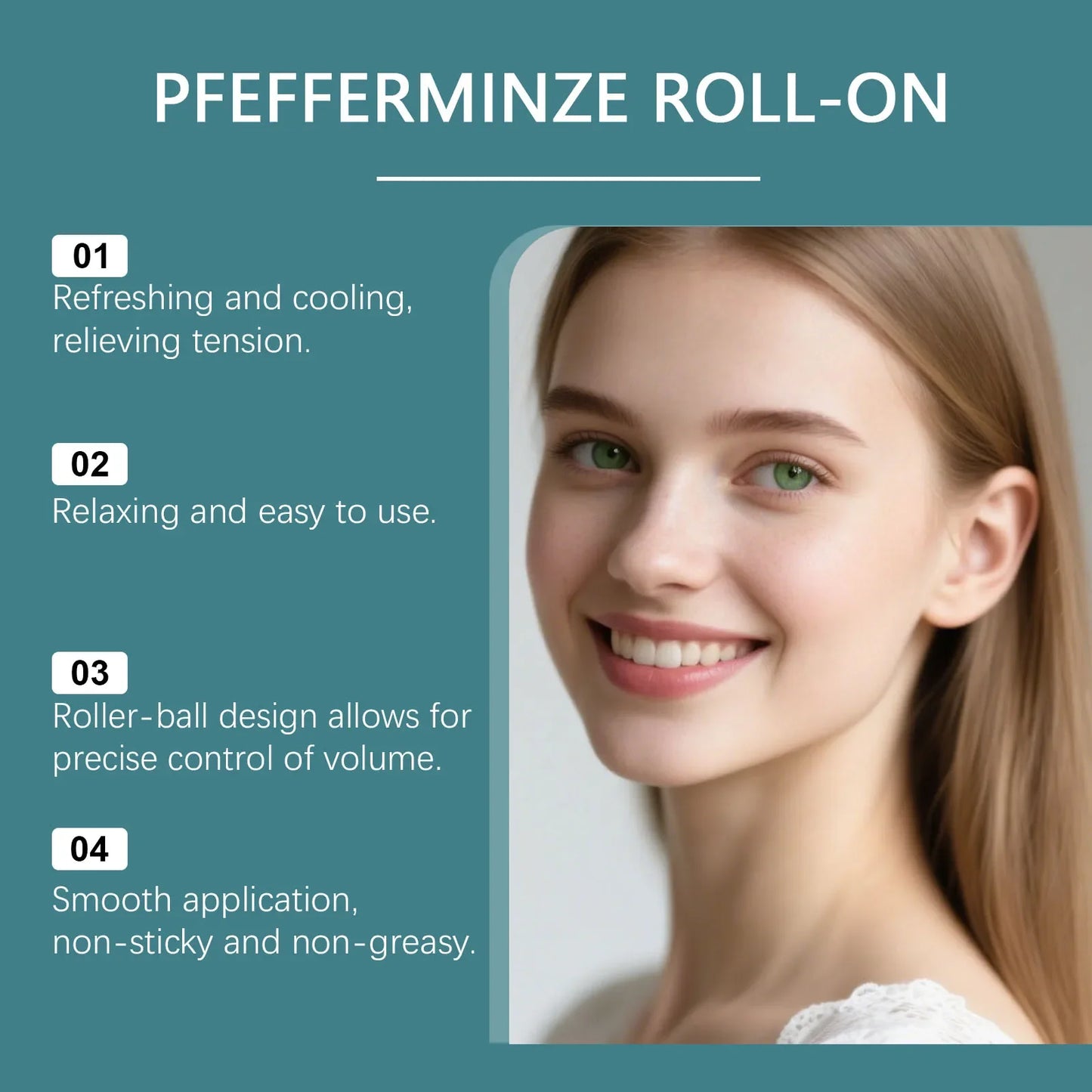 South Moon Peppermint Roll-On Essential Oil – Stress & Relaxation