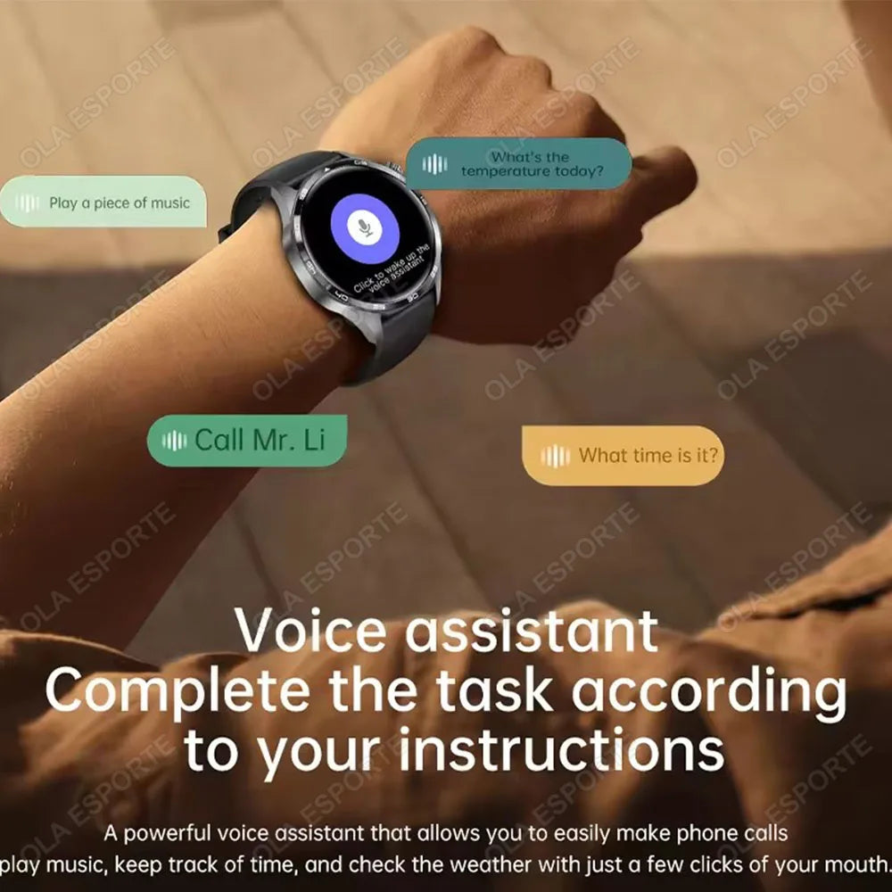 Ola Esporte Smart Watch GPS, Bluetooth Call, HD Screen IP68