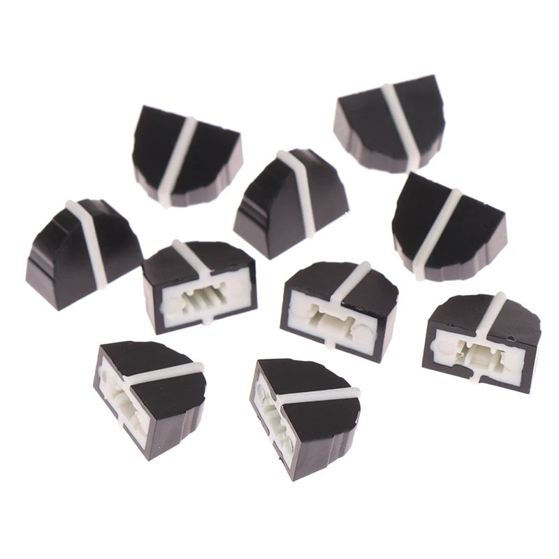 10pcs DBX2231 Equalizer Fader Cap 11MMX9MM Hole 4MM Potentiometer Fader Knob Cap Peaceful Pleasures Health and Wellness one size 10pcs