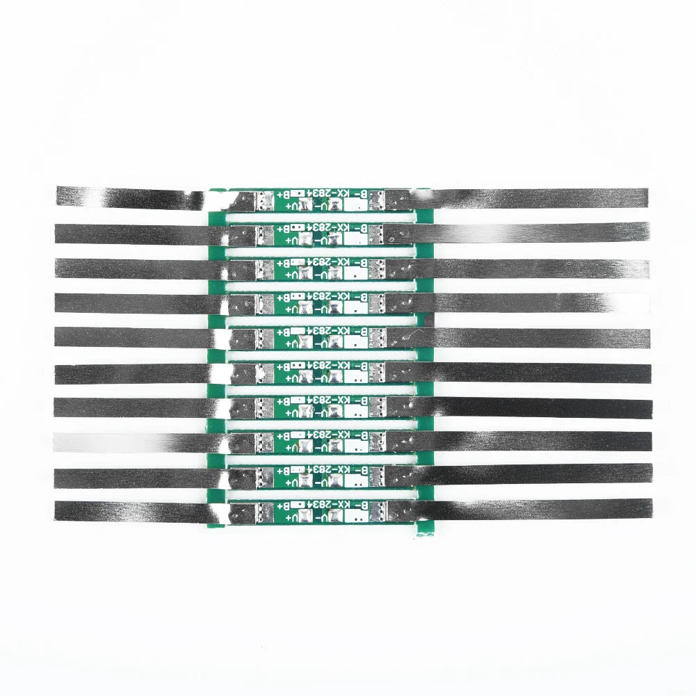 10Pcs 18650 Li-Ion Battery Protection Board 3.7V 28×3mm