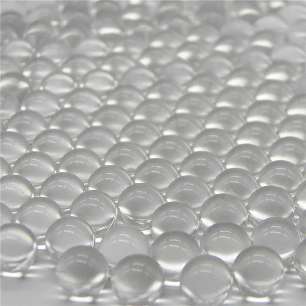 Clear Glass Marbles 20-Pack | 10mm 14mm 16mm Transparent Balls