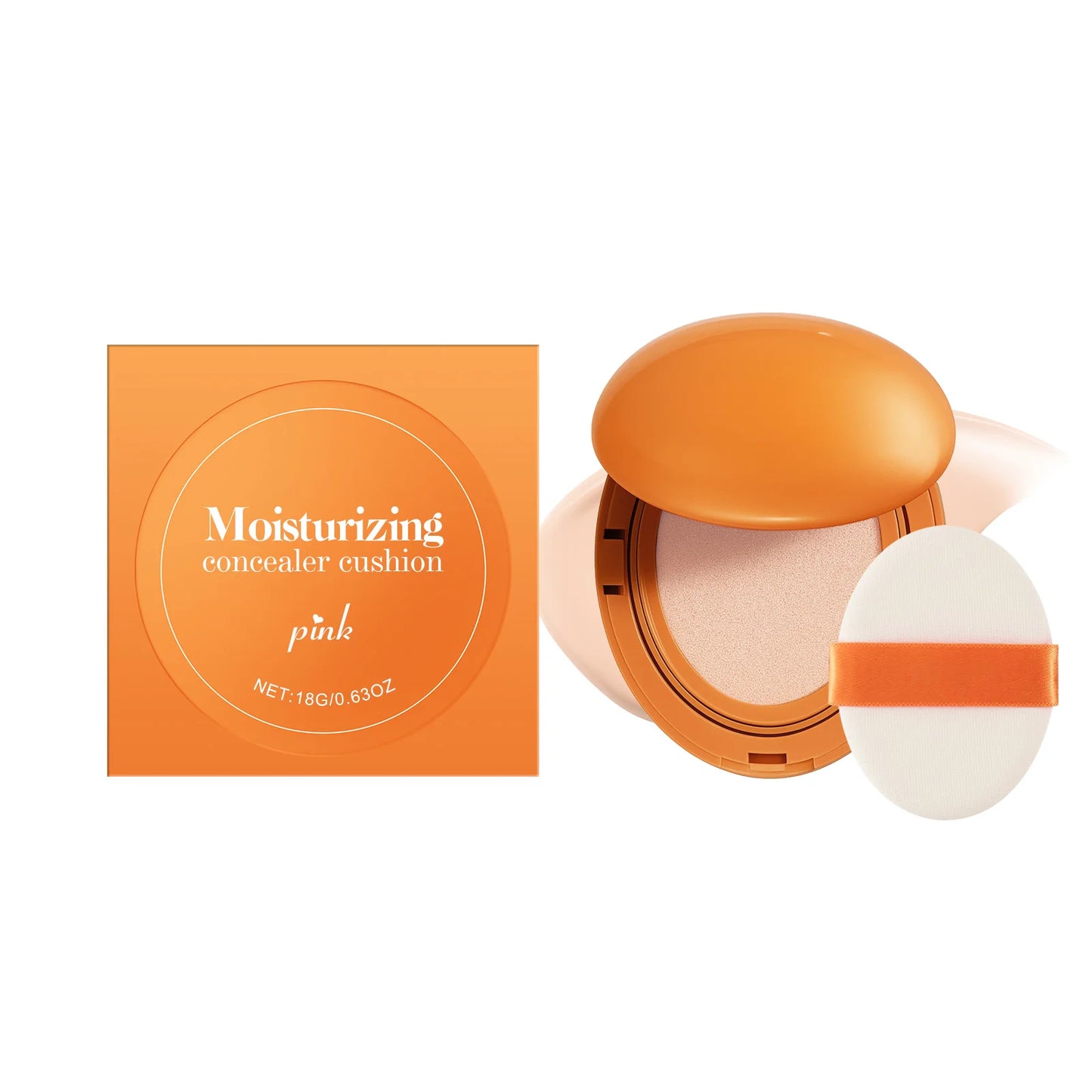 High Coverage Makeup Concealer Cushion Foundation Liquid Peaceful Pleasures Health and Wellness Pink