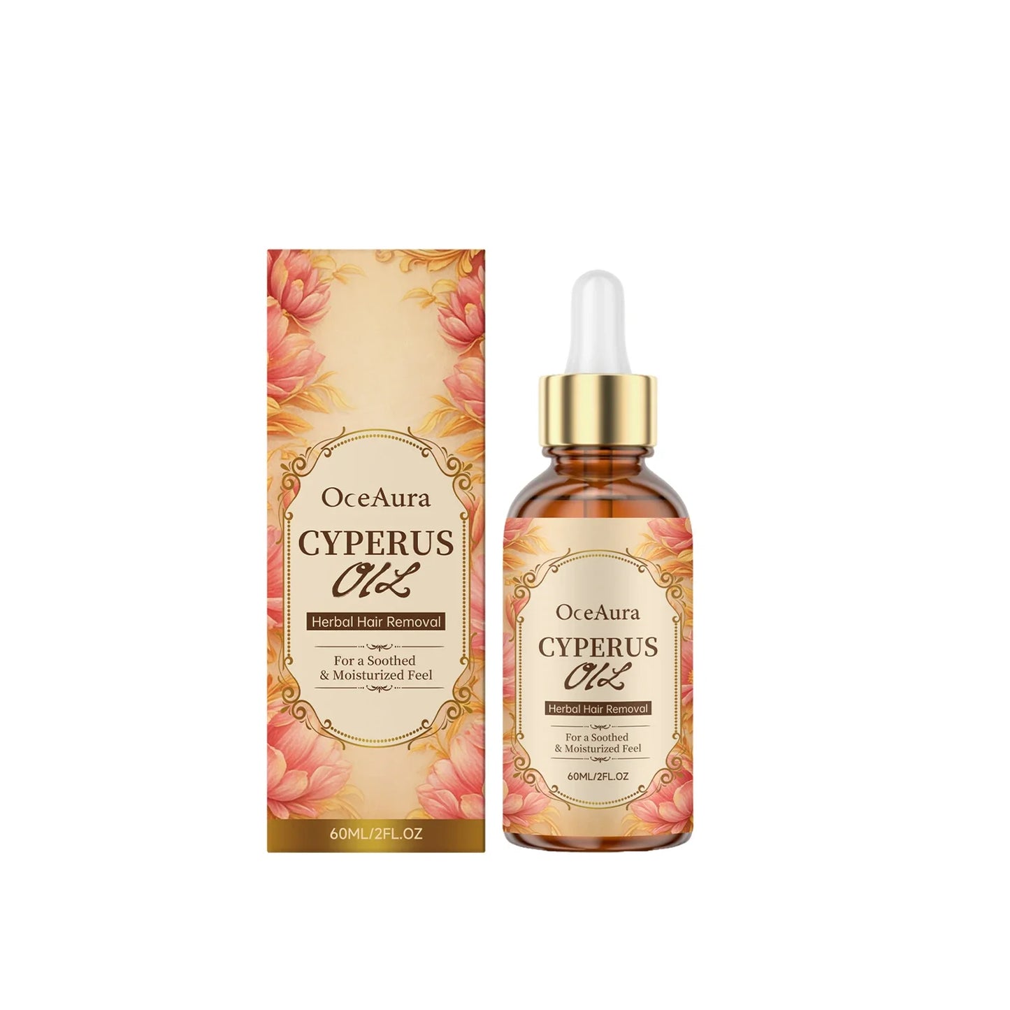 OceAura Cyperus Rotundus Hair Growth Inhibitor Oil 60ml