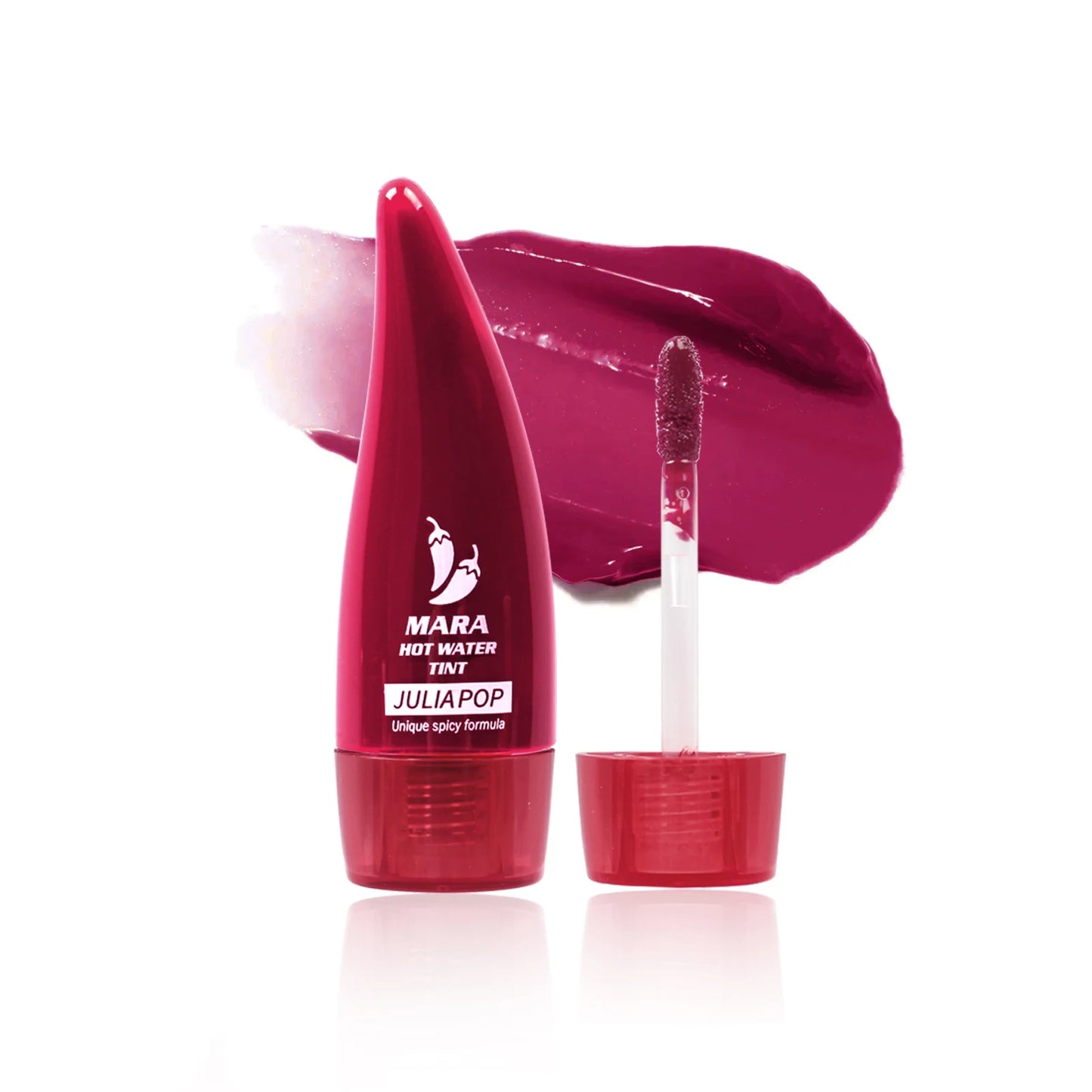 Pepper lip dye solution, with lasting makeup effect and rich color, contains peppermint oil and pepper extract, 5ml/0.17fl.oz Peaceful Pleasures Health and Wellness Peach Wulong 03