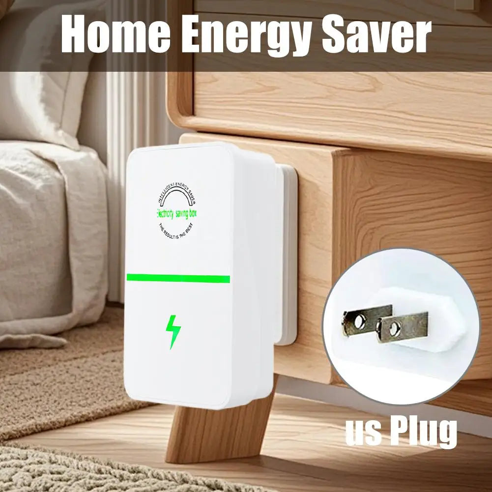 Home Pro Power Energy Saver Plug – US/UK/EU Voltage Stabilizer